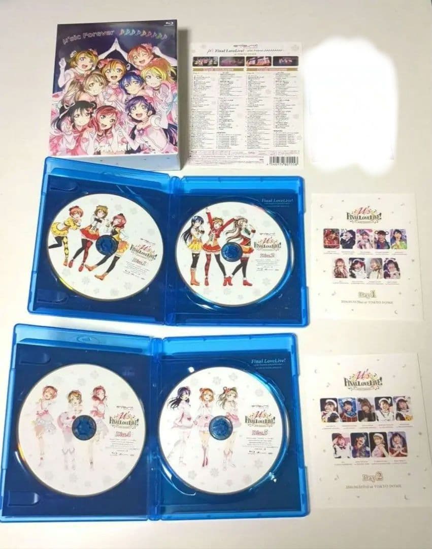 ラブライブ μ's first 3rd 4th 5th Final ライブ BD