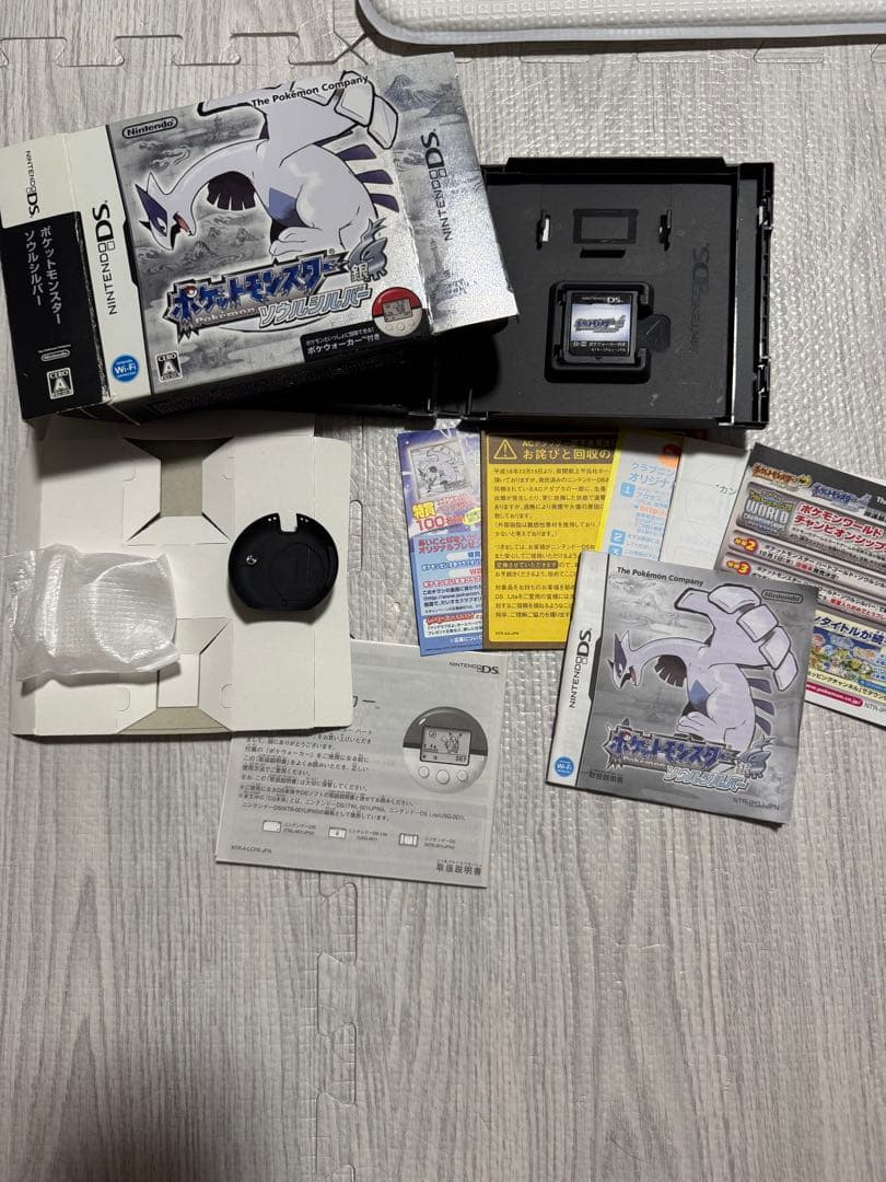 ポケットモンスター ハートゴールド・ソウルシルバー セット　ポケウォーカー欠品