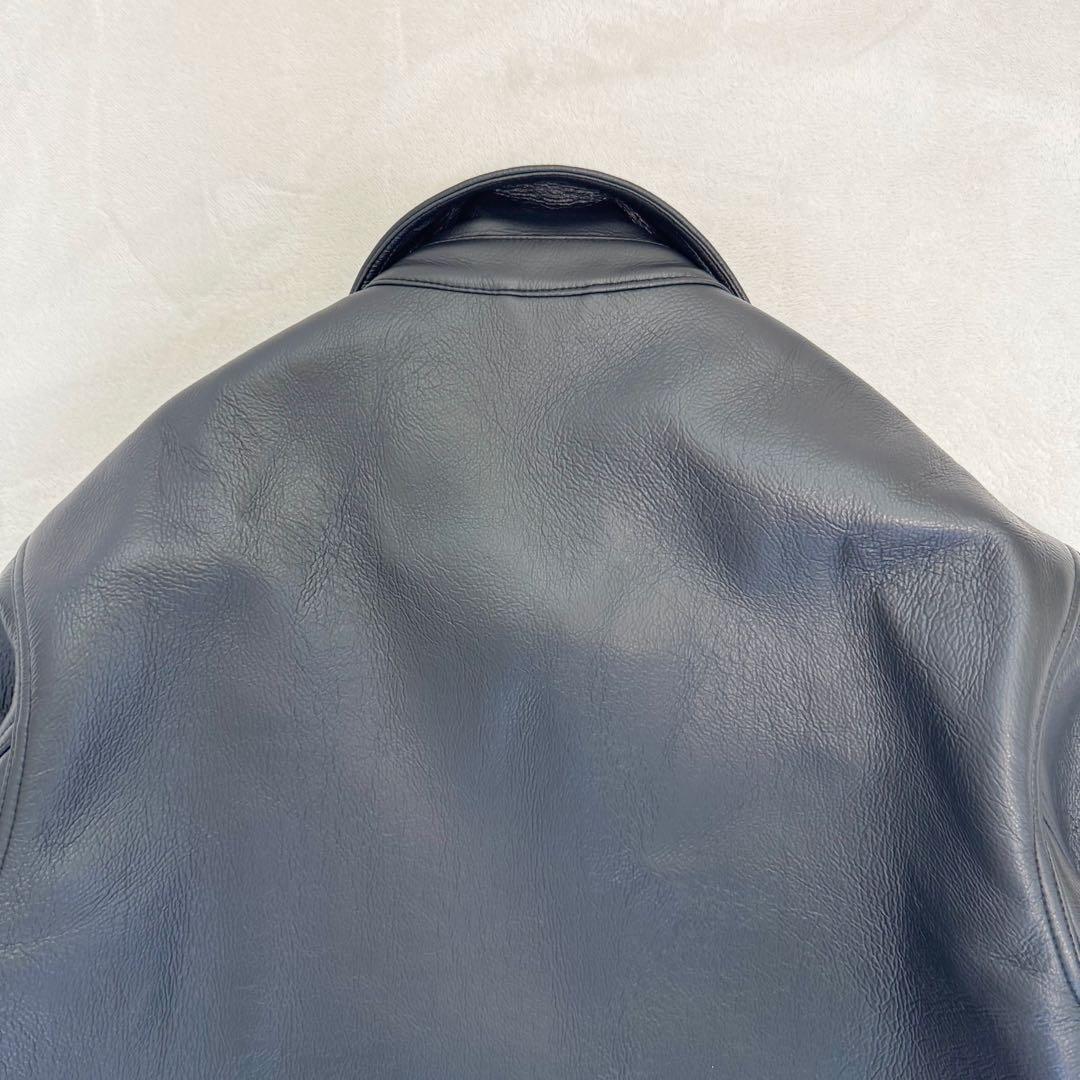【美品】ZARA ザラ　レザージャケット　メンズ　L ブラック