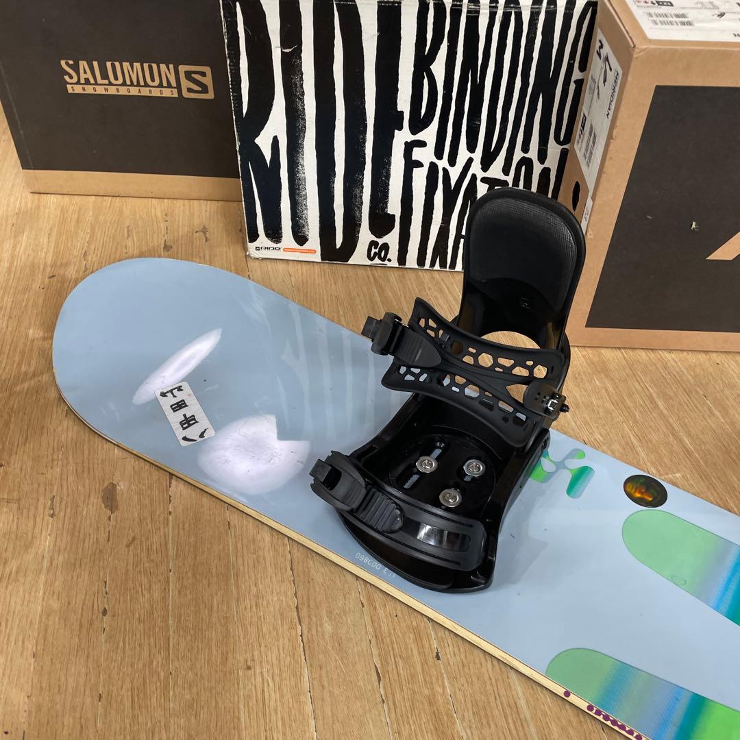 BURTON　バートン　ZUMA未使用バイン付スノーボードセット　激レアFLコア