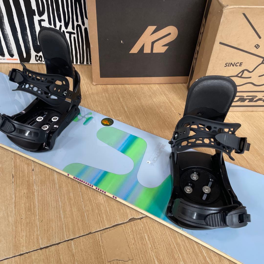 BURTON　バートン　ZUMA未使用バイン付スノーボードセット　激レアFLコア