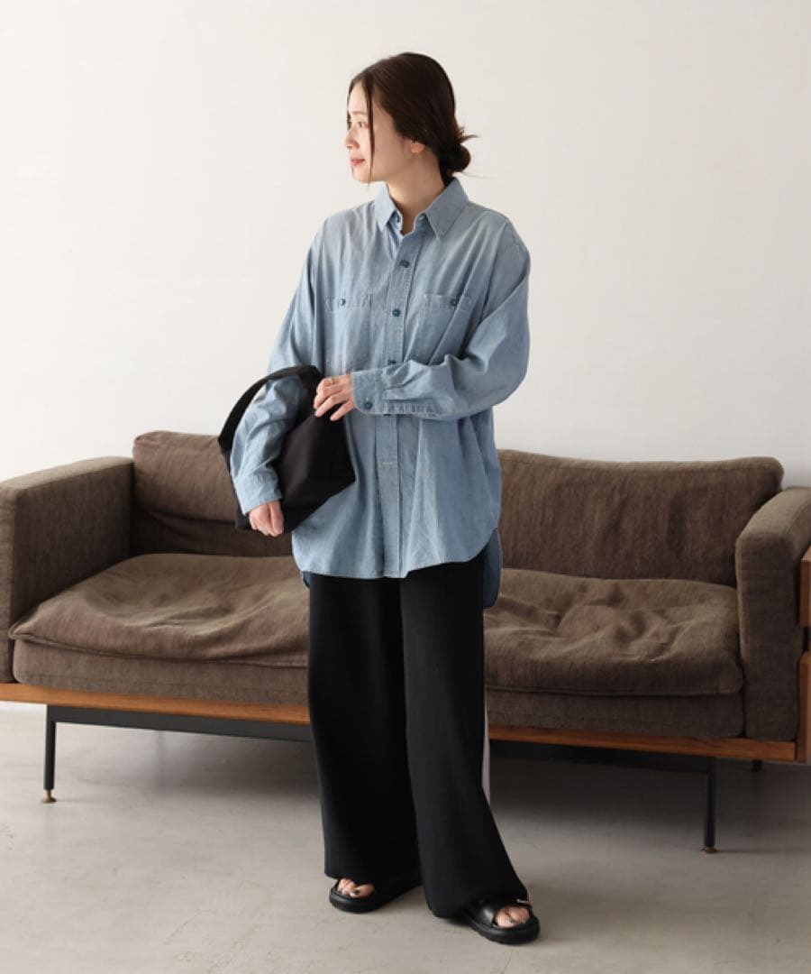 JOURNAL STANDARD シャンブレーシャツ デニムシャツ