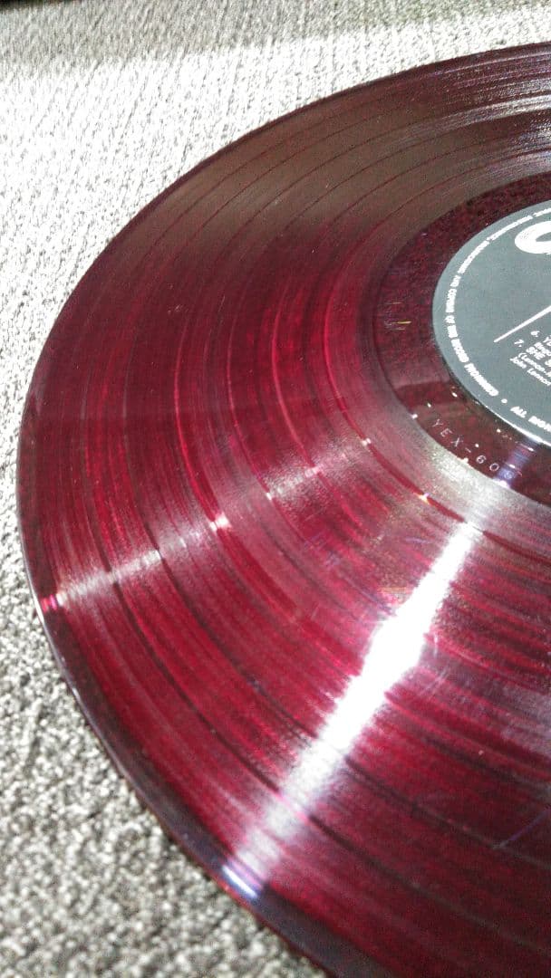 ビートルズ　LP　リボルバー　OP- 7600　水色V 帯　赤盤　補充表