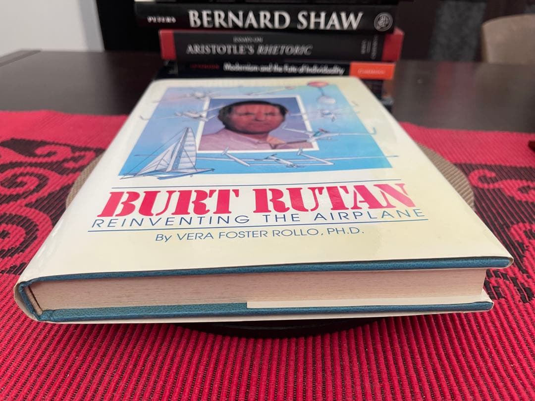 洋書 Burt Rutan: Reinventing the Airplane