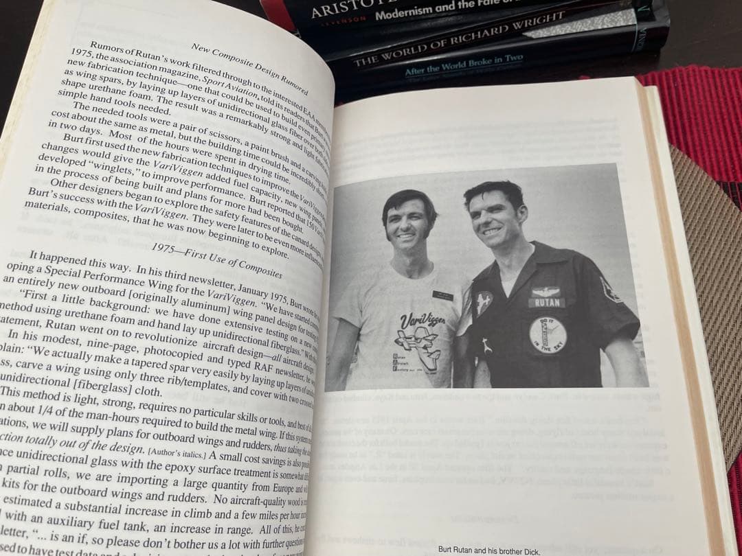 洋書 Burt Rutan: Reinventing the Airplane