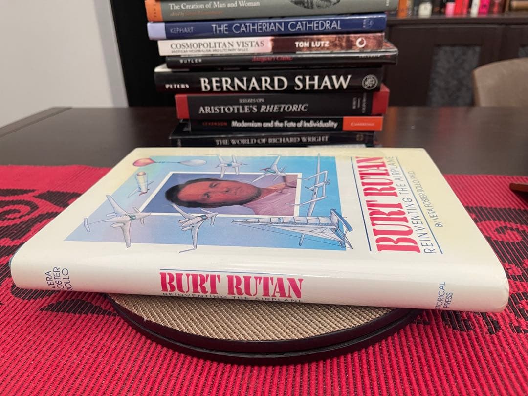 洋書 Burt Rutan: Reinventing the Airplane