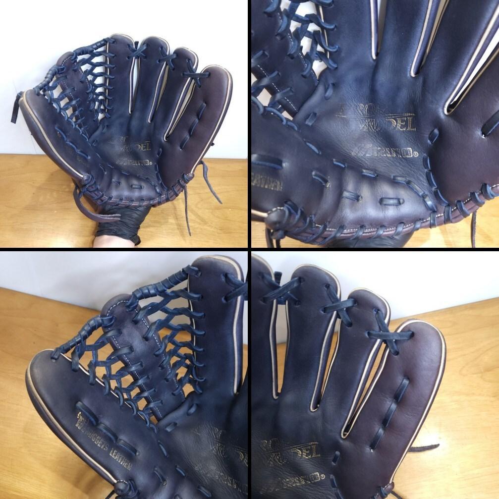 ミズノ イチローモデル 限定モデル Mラベル 激レア 良品 外野用 軟式グローブ