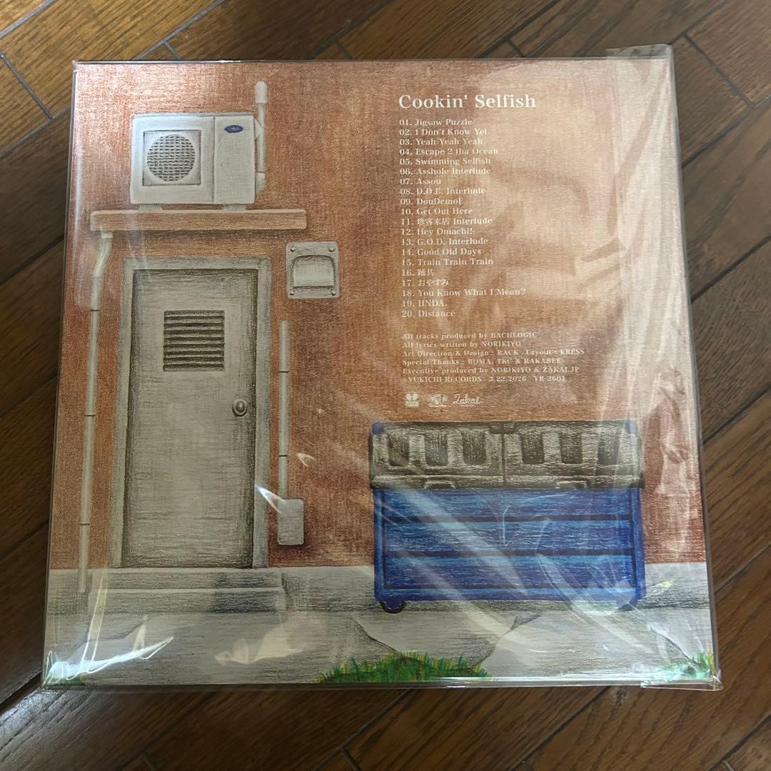 新品 NORIKIYO / Cookin' Selfish 2LP レコード