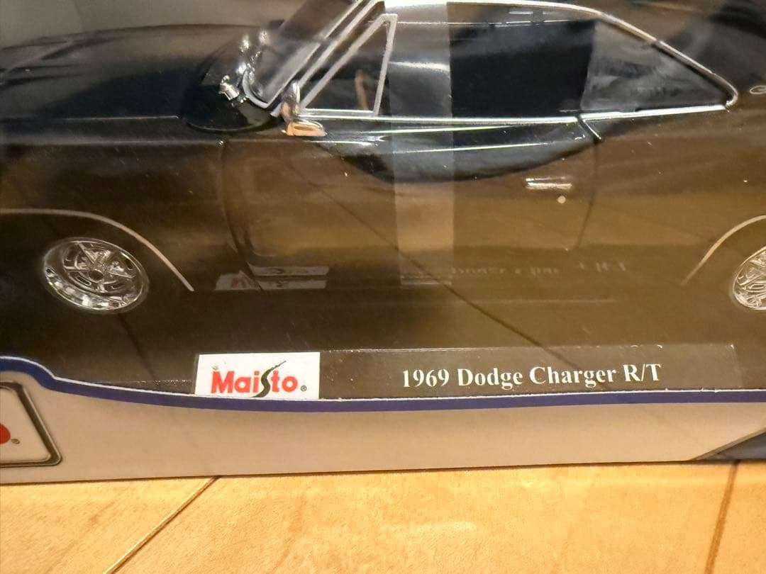 ダッジチャージャーR/T 黒 maisto 1969 Dodge Charger