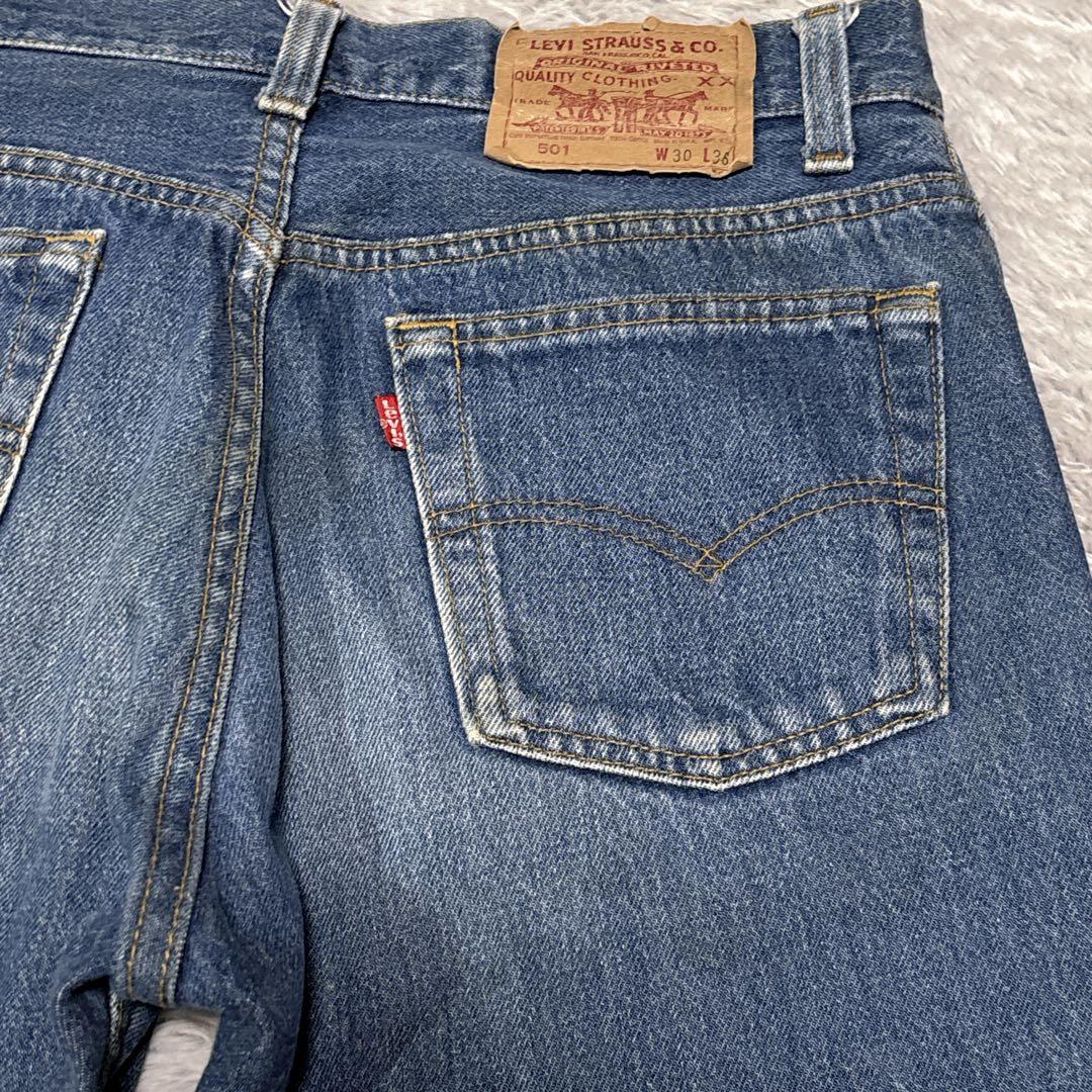 n*4様 希少【80s】Levi's 501 USA製 赤文字 ハチマル W30