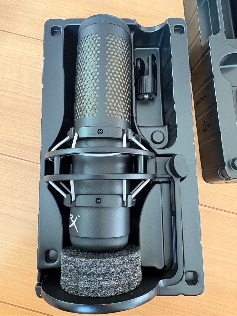HYPERX QUADCAST S マイク HMIQ1S-XX-RG/G