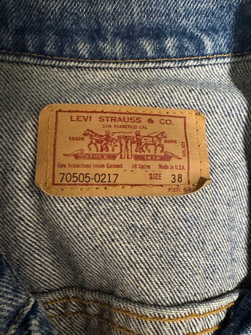 Levi's デニムジャケット サイズ38 70505