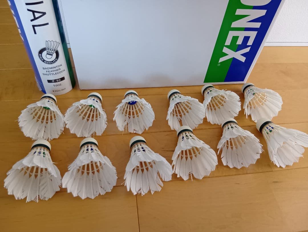 tanny　中古　YONEX ニューオフィシャル　シャトル 10ダース