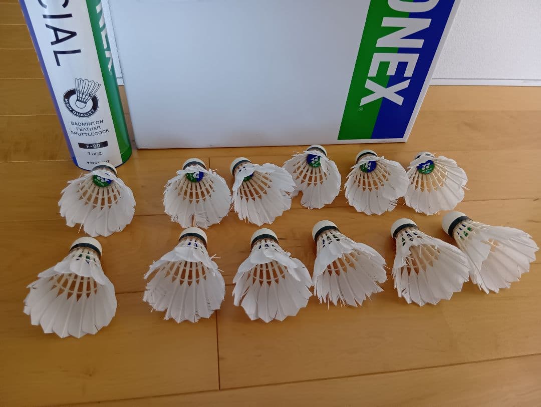 tanny　中古　YONEX ニューオフィシャル　シャトル 10ダース