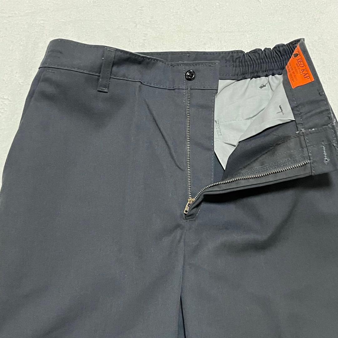 90s USA製 RED KAP ワークパンツ PT60 チャコール 31/32