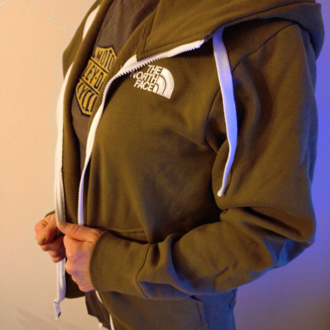 THE NORTH FACE フルジップパーカー Sサイズ オリーブ