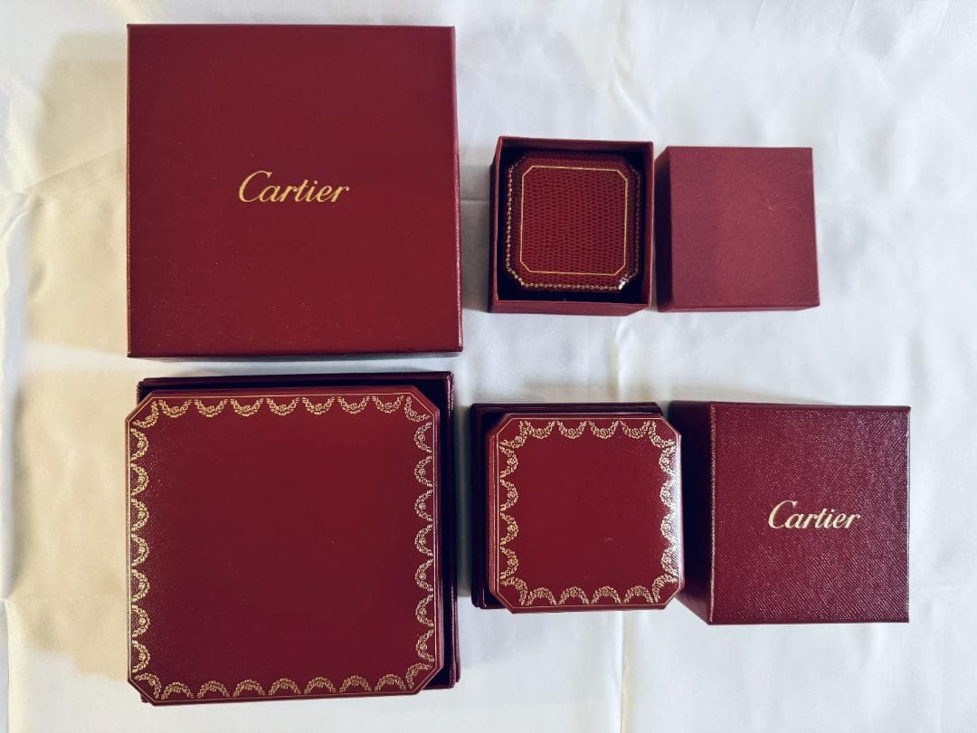 【Cartier】空箱のみ 3個セット ハイブランド 正規品【カルティエ】