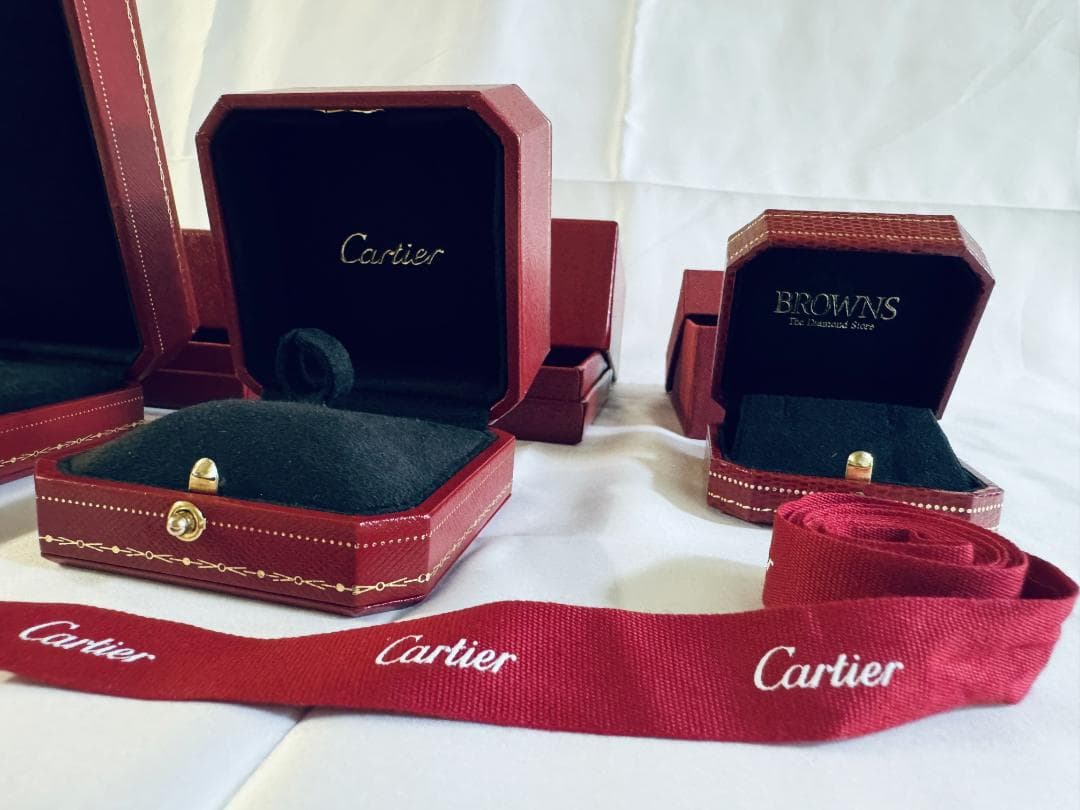 【Cartier】空箱のみ 3個セット ハイブランド 正規品【カルティエ】