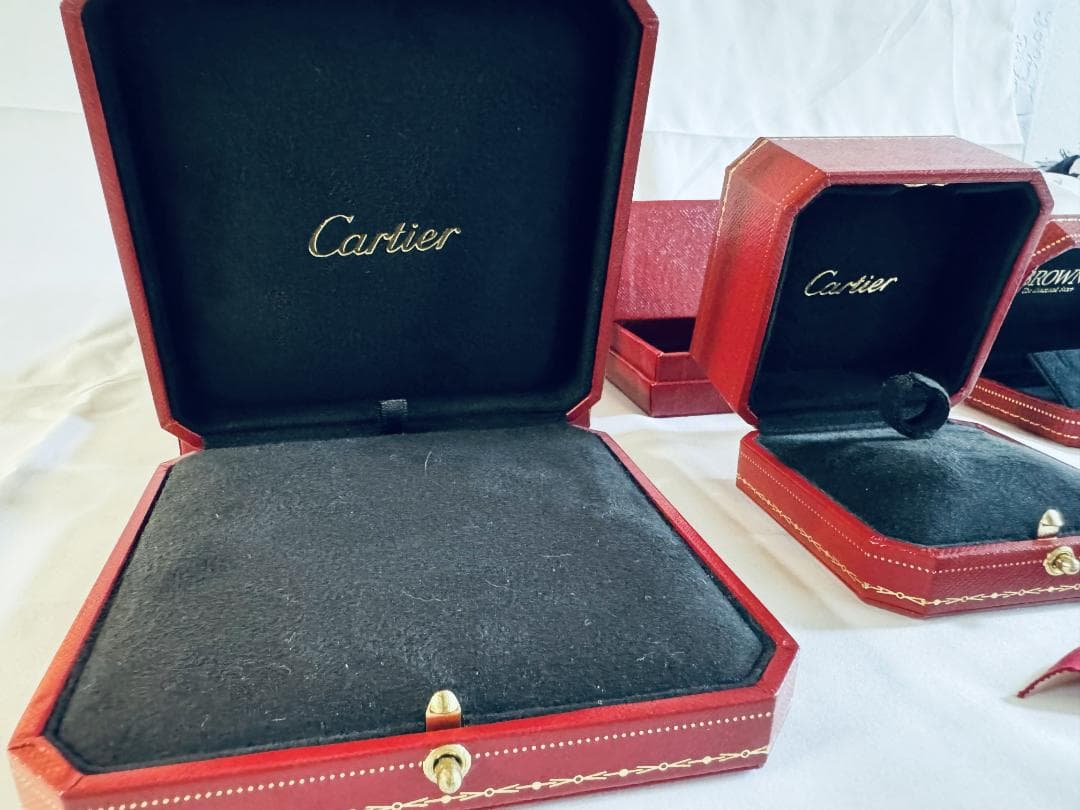 【Cartier】空箱のみ 3個セット ハイブランド 正規品【カルティエ】