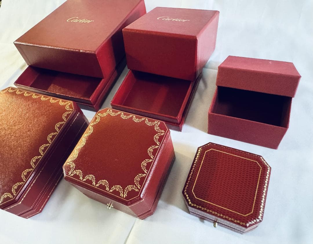 【Cartier】空箱のみ 3個セット ハイブランド 正規品【カルティエ】