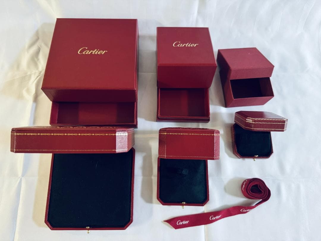 【Cartier】空箱のみ 3個セット ハイブランド 正規品【カルティエ】
