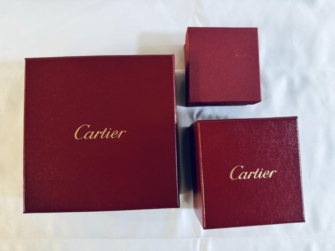 【Cartier】空箱のみ 3個セット ハイブランド 正規品【カルティエ】