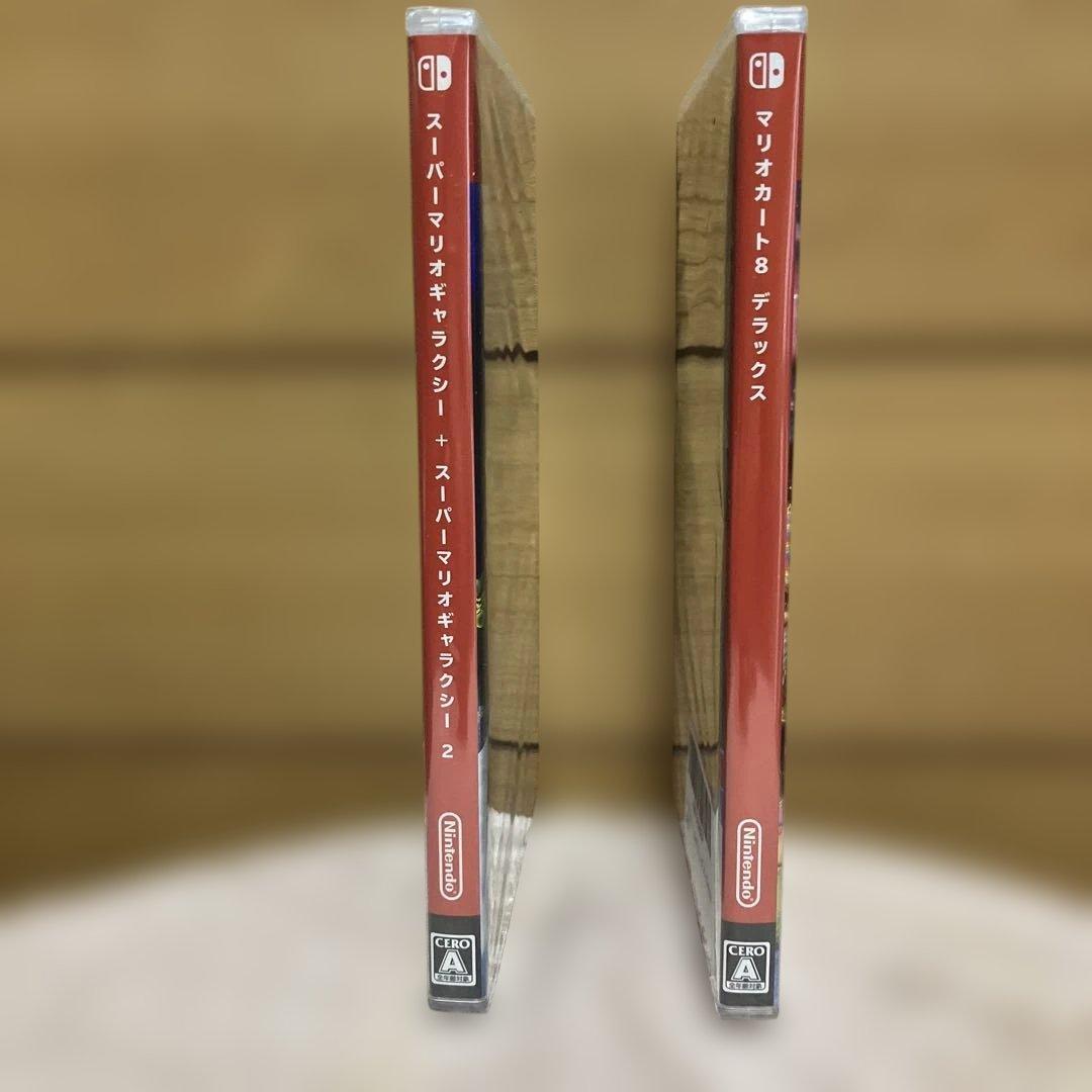 switchスーパーマリオギャラクシー2&マリオカート8デラックス未開封品セット