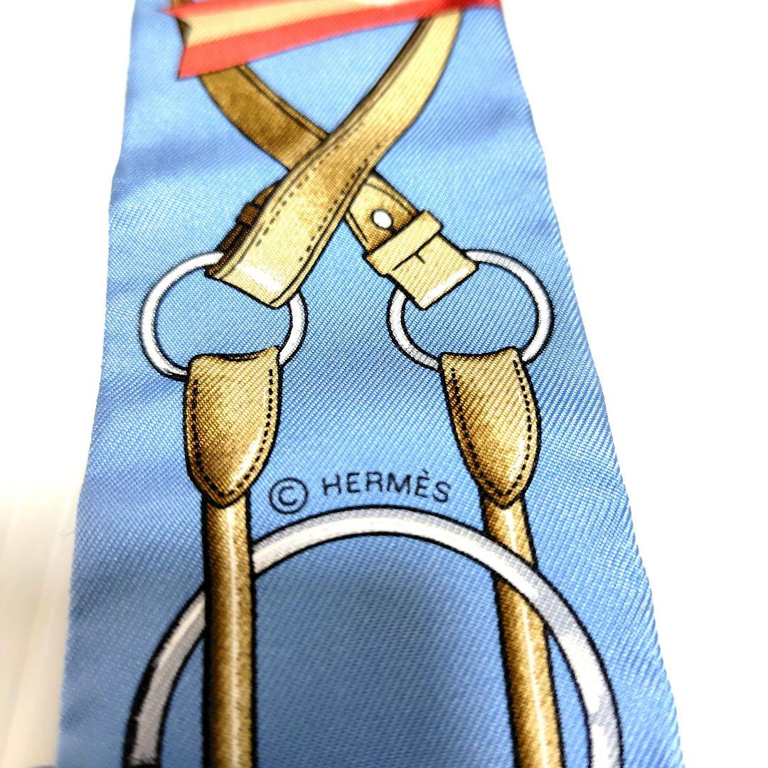 新品同様【HERMES エルメス】ツイリー ジャンピング スカーフ