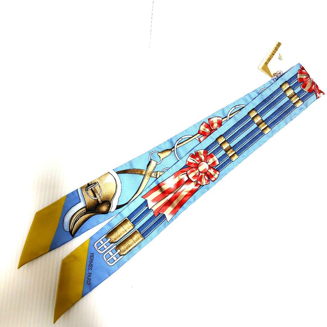 新品同様【HERMES エルメス】ツイリー ジャンピング スカーフ