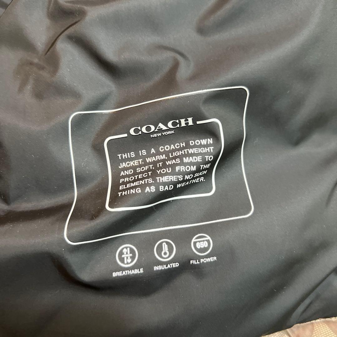 COACH コーチ ダウンベスト シグネチャー