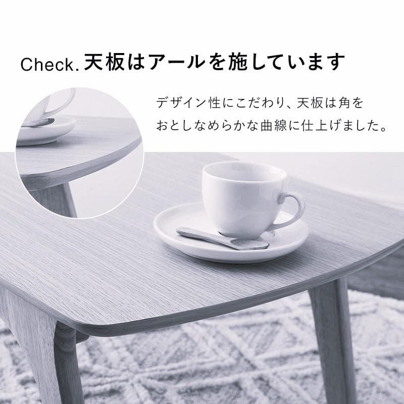 【新品】木目調テーブル　引出し付き　棚付き　スタイリッシュ　アウトレット