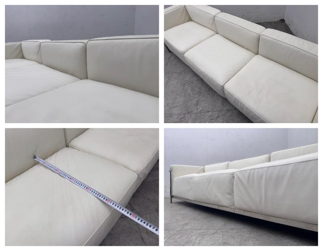 T7386☆LC3☆ル・コルビジェ☆GRAND COMFORT☆3PSOFA
