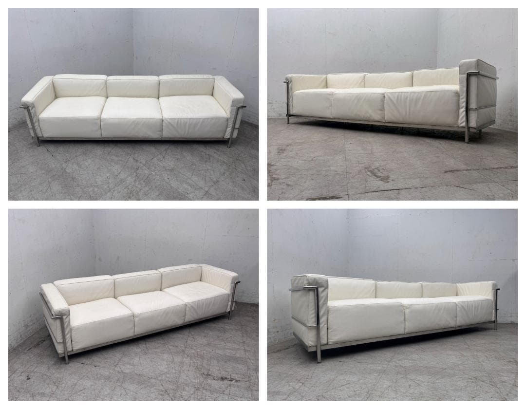 T7386☆LC3☆ル・コルビジェ☆GRAND COMFORT☆3PSOFA