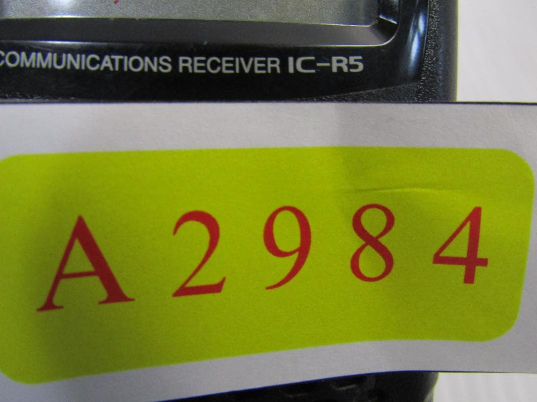 A2984 アイコム ICOM IC-R5 受信機