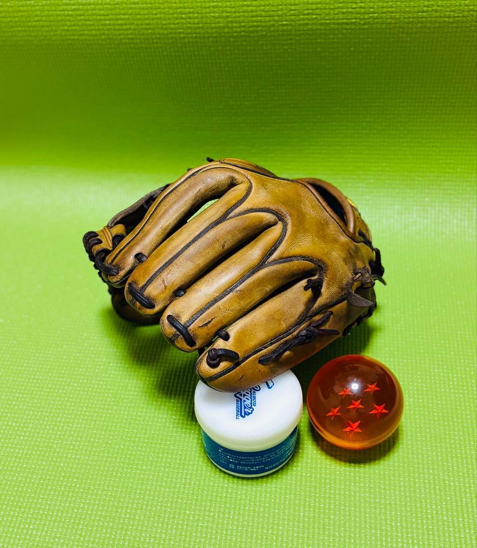 耕作刻印　ミズノプロ　硬式グローブ　内野手　ゼット　プロステ　久保田スラッガー