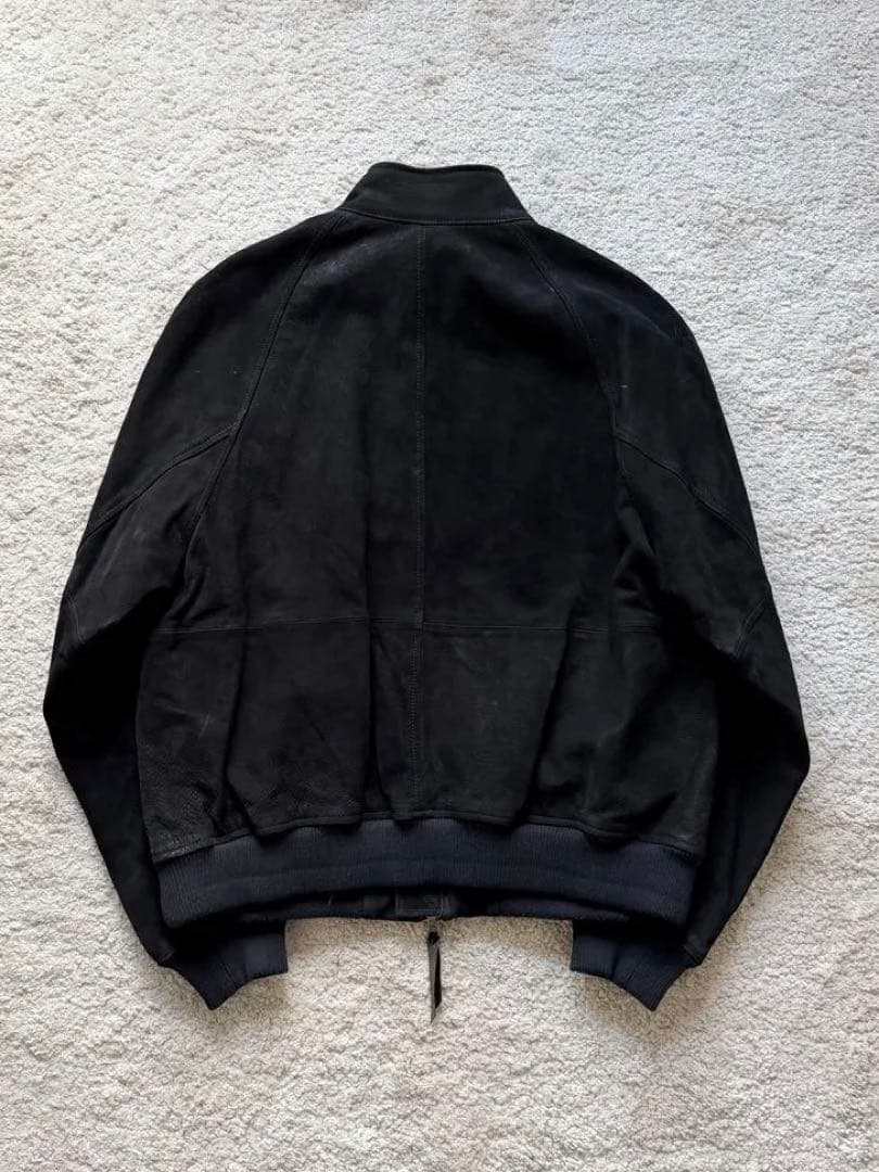 CCU HIGH NECK BLOUSON - COW NUBUCK サイズ2