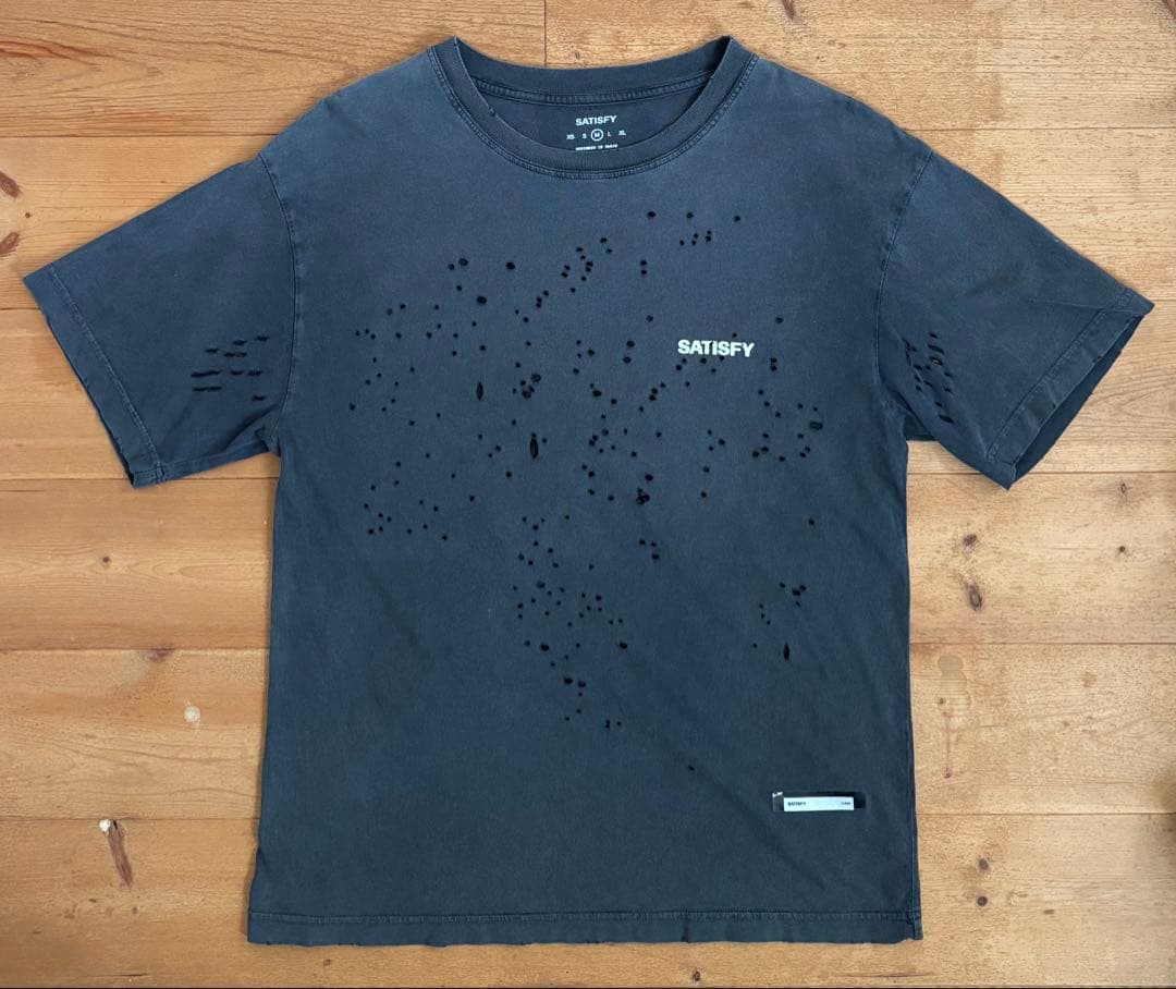 SATISFY RUNNING MothTech T-Shirt サイズM