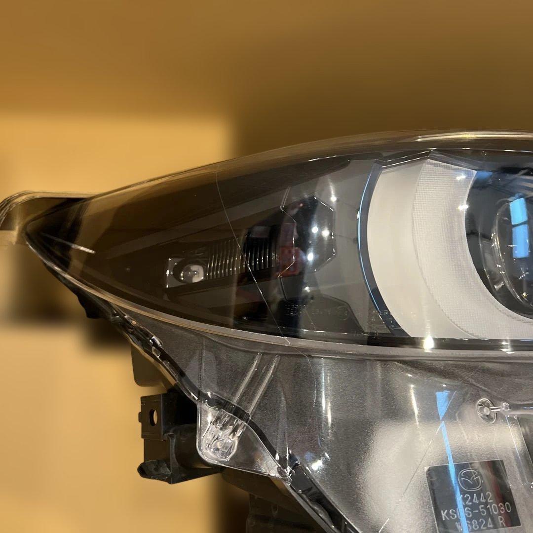 【中古美品】CX-5 ヘッドライト 右側