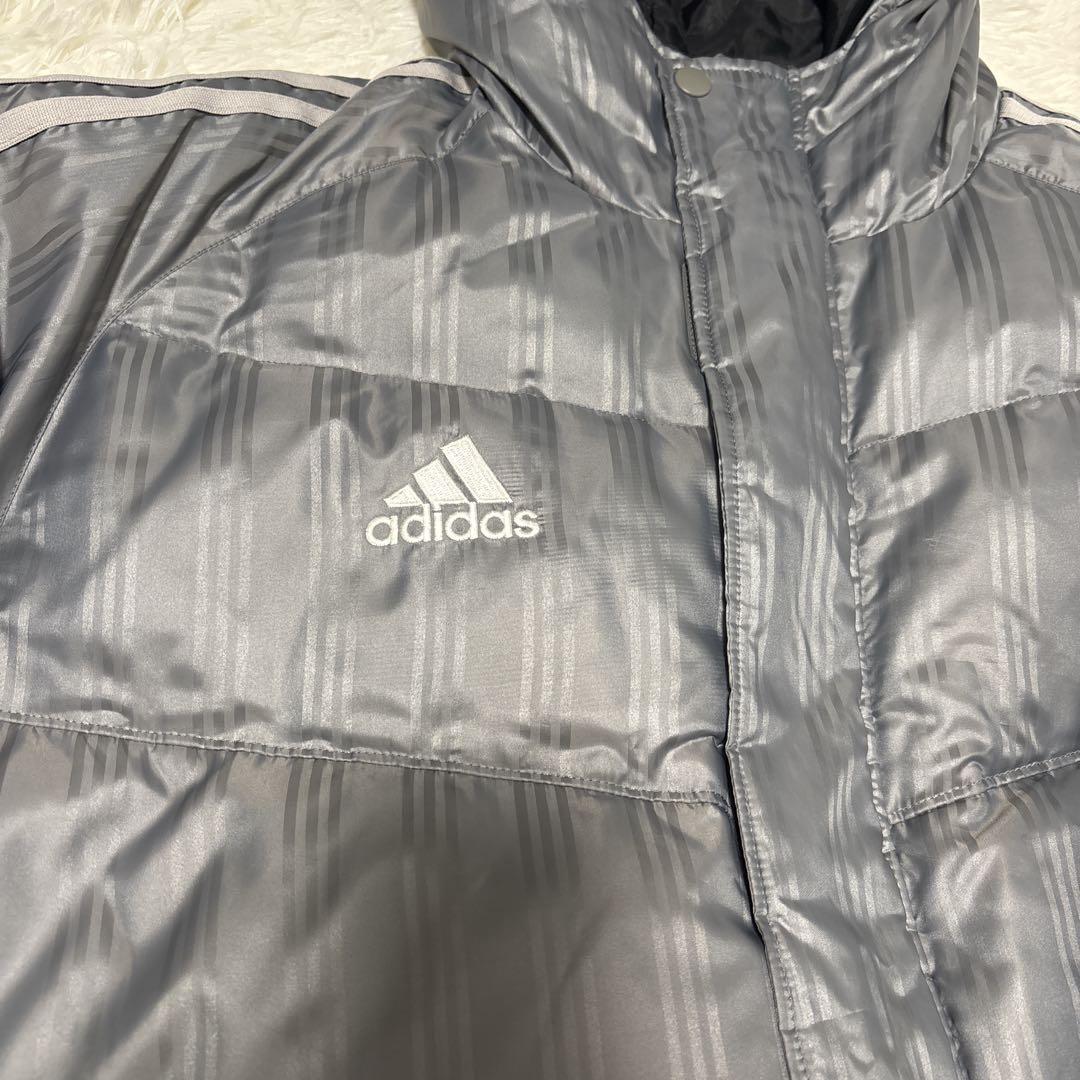 adidas アディダス ベンチコート ダウン フェザー Oサイズ 大きいサイズ