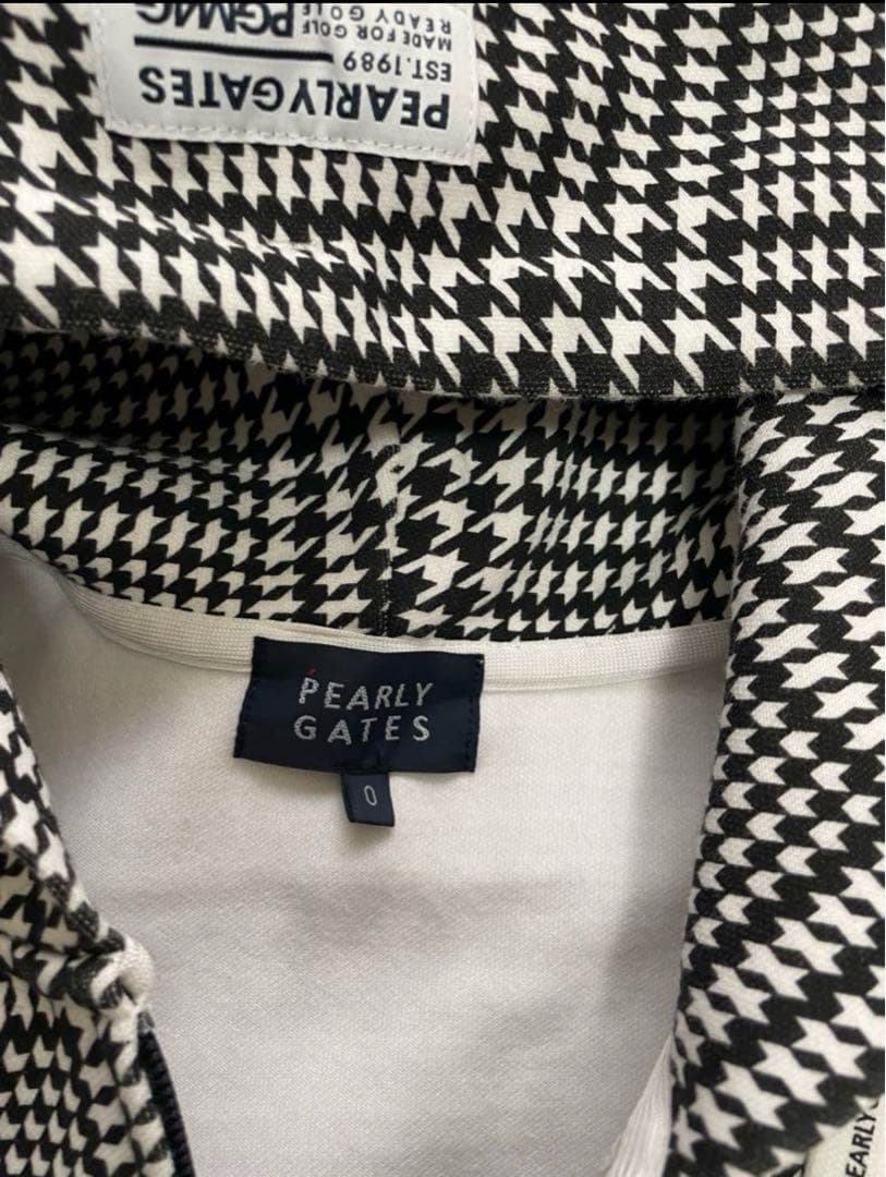 PEARLY GATES チェック柄 フーディ スカートセット サイズ0