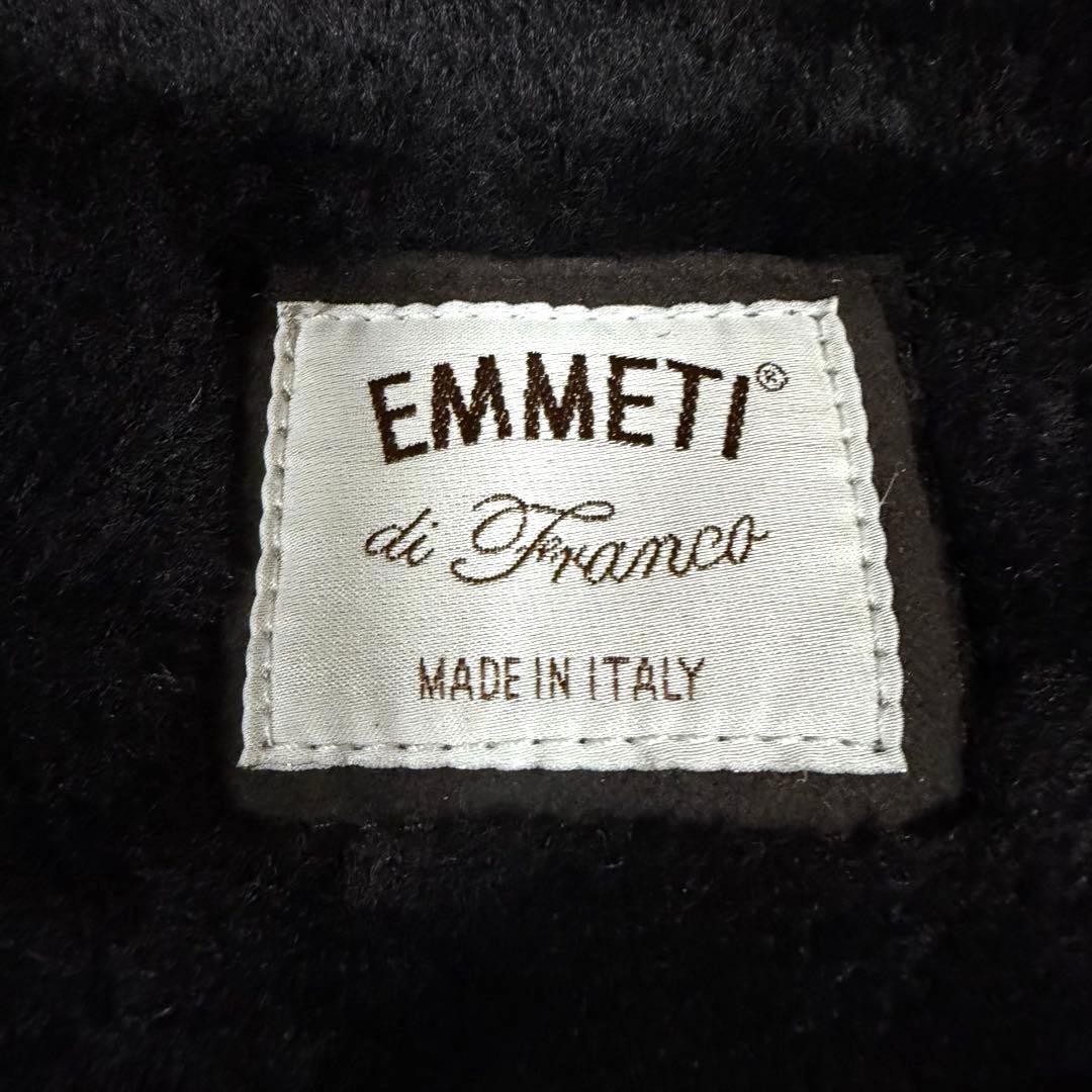 希少★定価15.9万★EMMETI エンメティ ムートン ダウンベスト カモフラ