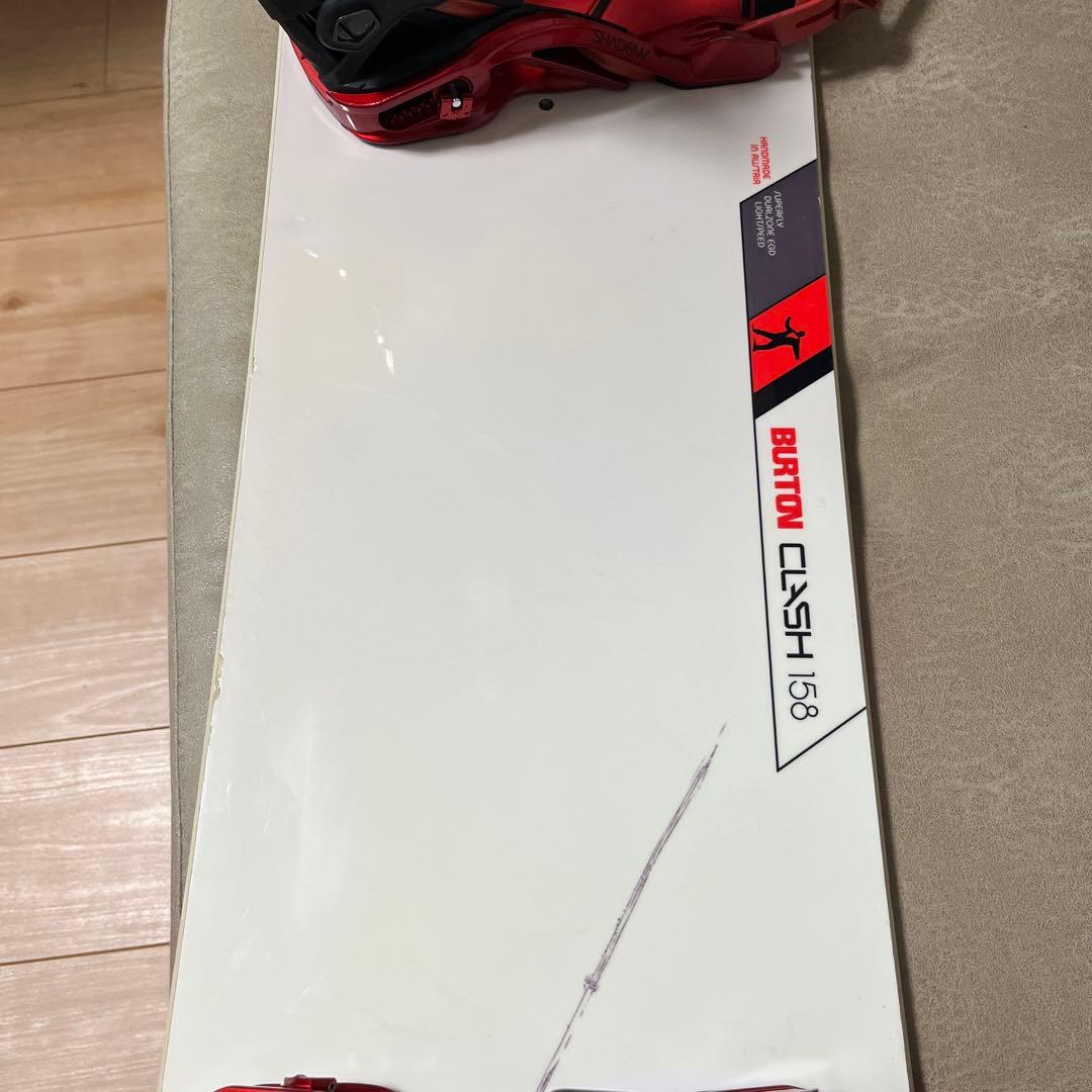 BURTON CLASH 158 × SALOMON HOLOGRAM M
