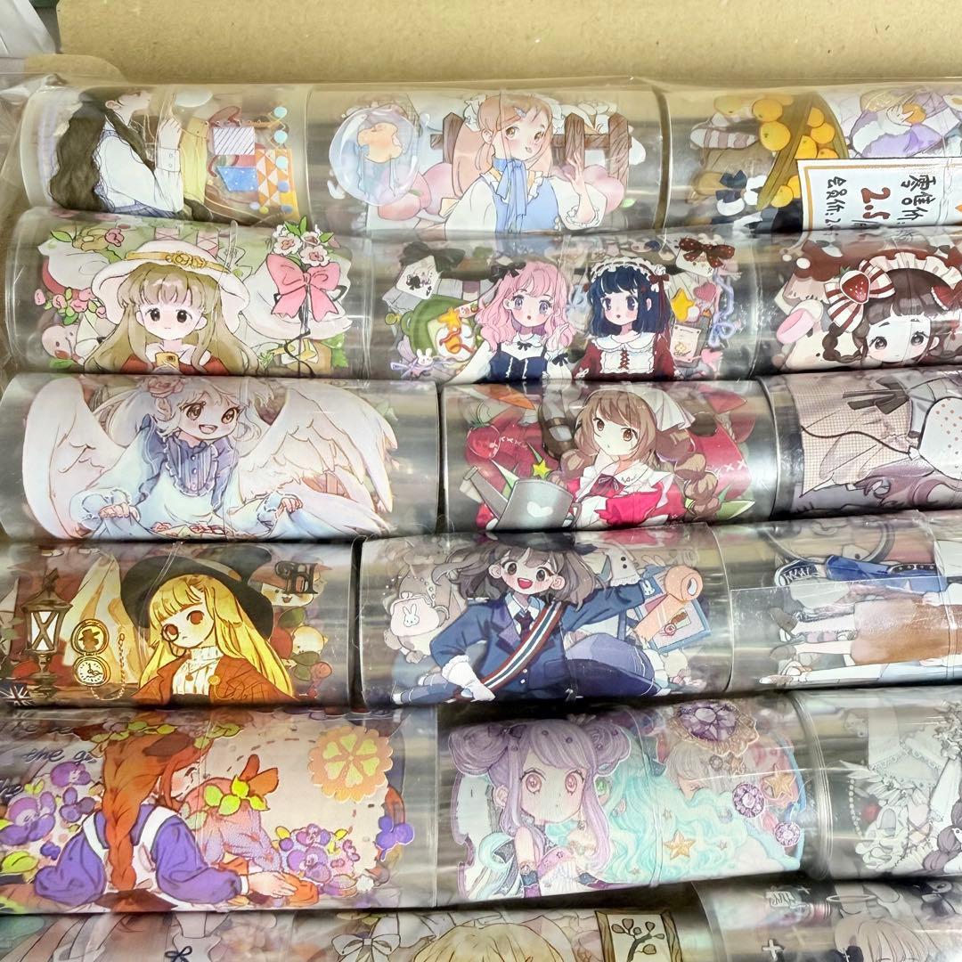 まんまるページ　▷【豪華40ループ】＋【豪華28ループ】人物マステ