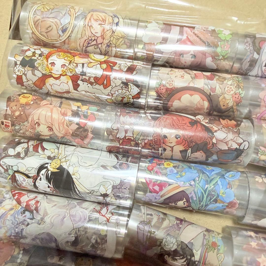 まんまるページ　▷【豪華40ループ】＋【豪華28ループ】人物マステ
