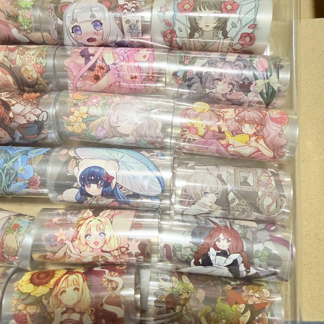 まんまるページ　▷【豪華40ループ】＋【豪華28ループ】人物マステ
