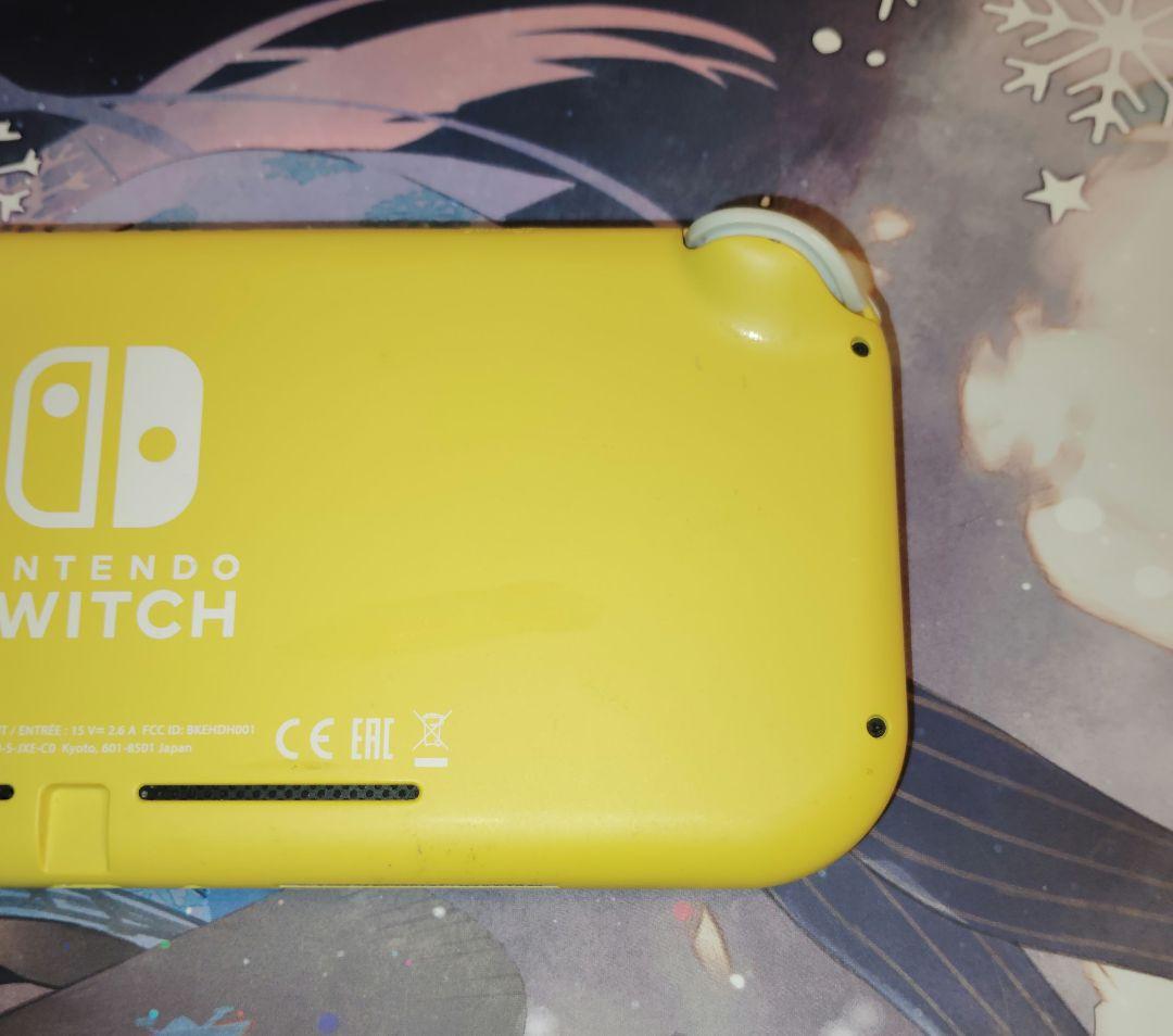Switch　lite　ライト　イエロー　本体　ジャンク品