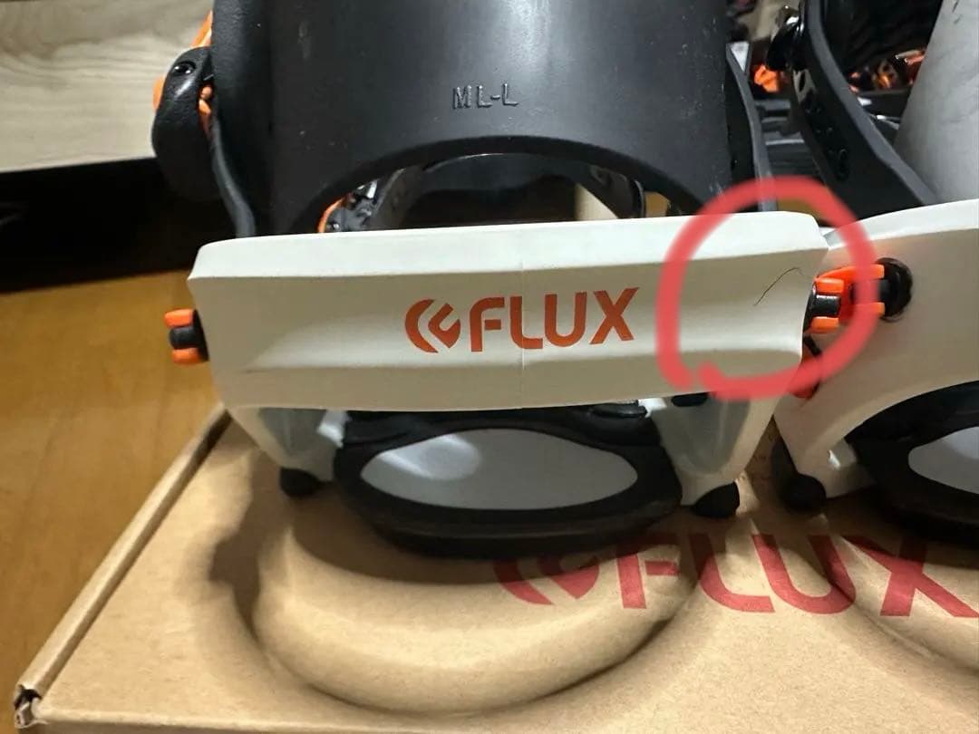 FLUX GT スノーボード ビンディング Lサイズ 22-23