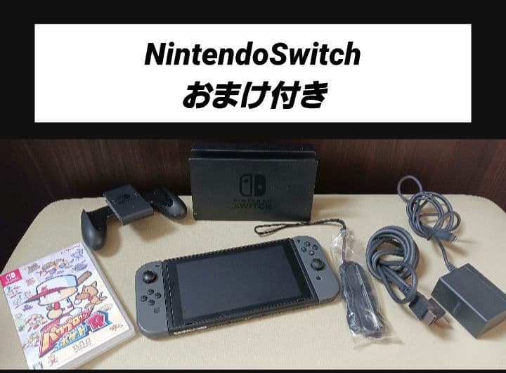む*た様 Nintendo Switch グレー 本体 付属品あり 美品 ソフト