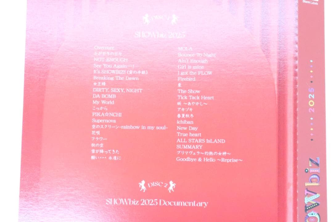 SHOWbiz 2025 DVD ストームレーベルズ 06-EY0902-12C