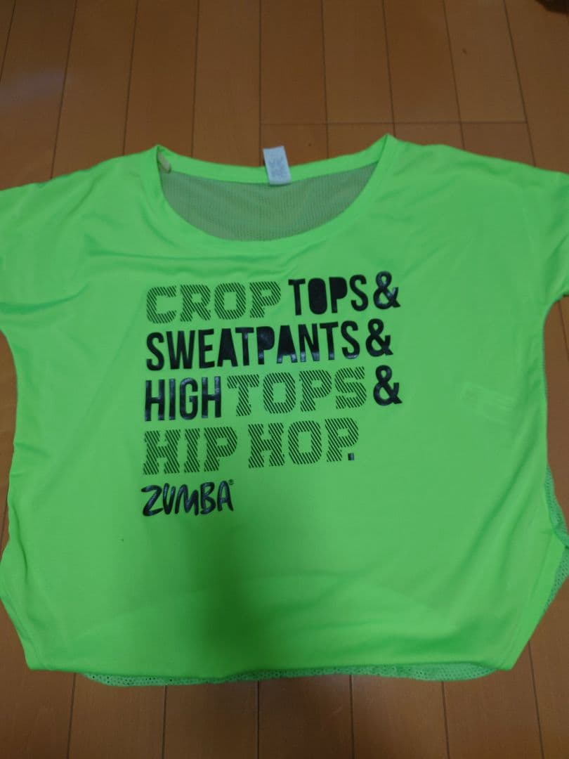 ZUMBA ズンバ クロップドウェア Tシャツ 4枚セット